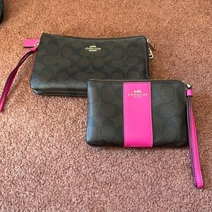 2 piece Coach wallet Set